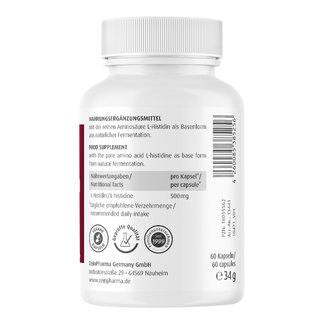 L-Histidin 500 mg Kapseln