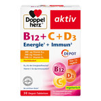 Doppelherz aktiv B12+C+D3 Depot-Tabletten 30 St