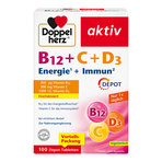 Doppelherz aktiv B12+C+D3 Depot-Tabletten 100 St