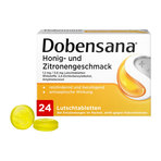 Dobensana Honig & Zitrone Lutschtabletten bei Halsschmerzen 24 St