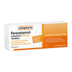 Paracetamol ratiopharm 500 mg - bei Fieber 20 St