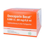 Enoxaparin Becat 6.000 I.E. 60mg/0,6ml Injektionslösung 10 St
