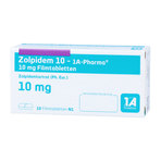 Zolpidem 10 - 1 A Pharma Filmtabletten 10 St
