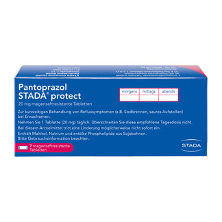 Pantoprazol Stada Protect 20 mg Magensaftresistente Tablette