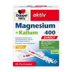 Doppelherz Magnesium+Kalium Direct Portionsbeutel 20 St
