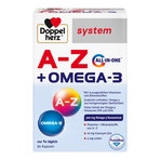 Doppelherz system A-Z+Omega-3 all-in-one Kapseln 60 St