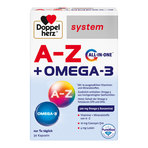 Doppelherz system A-Z+Omega-3 all-in-one Kapseln 30 St