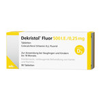 Dekristol Fluor 500 I.E./0,25 mg Tabletten 90 St