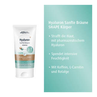 Hyaluron Sanfte Bräune Shape Körperpflege Creme
