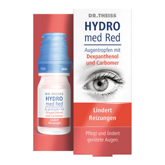 Dr. Theiss HYDRO med Red Augentropfen Verpackung