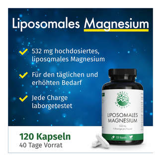 Eigenschaften von GREEN NATURALS Liposomales Magnesium