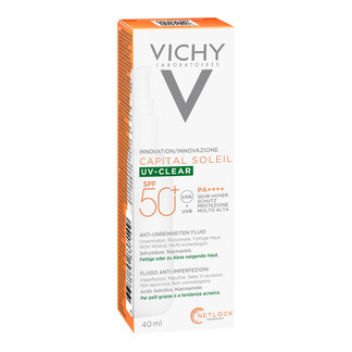 Vichy Capital Soleil UV-Clear Fluid LSF 50+ Verpackung