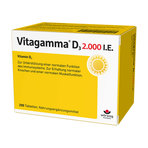 Vitagamma D3 2.000 I.E. Vitamin D3 Tabletten 200 St