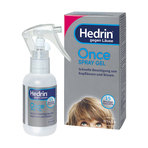 Hedrin Once Spray Gel gegen Kopfläuse und Nissen 60 ml