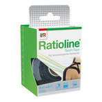 Ratioline Sport-Tape 5 cm x 5 m schwarz 1 St