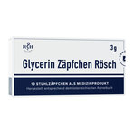 Glycerin Zäpfchen Rösch 3 g 10 St