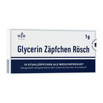 Glycerin Zäpfchen Rösch 1 g 10 St