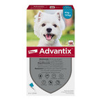 Advantix Spot-on Lsg. zum Auftropfen für Hunde 4-10 kg 4 St