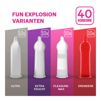 Durex Fun Explosion Mix Kondome