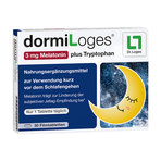DormiLoges 3 mg Melatonin plus Tryptophan Filmtabletten 30 St