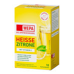WEPA Heiße Zitrone + Vitamin C Pulver 10X10 g