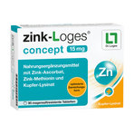 Zink-Loges concept 15 mg magensaftresistente Tabletten 90 St