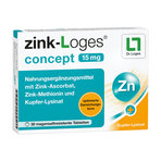Zink-Loges concept 15 mg magensaftresistente Tabletten 30 St