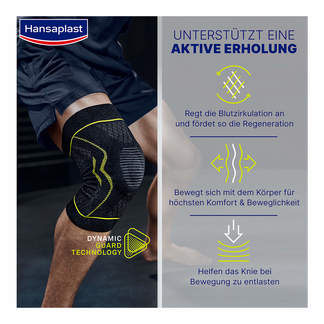 Hansaplast Sport Knie-Bandage Eigenschaften