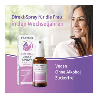 Dr. Theiss FEM VITAL Direkt-Spray Indikation