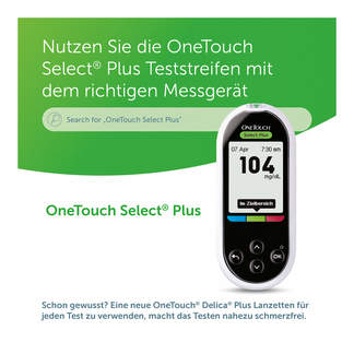 Grafik OneTouch Select Plus das passende Messgerät