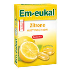 Em-eukal Zitrone Bonbons Box zuckerfrei 50 g