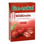 Em-eukal Wildkirsche Bonbons Box zuckerfrei 50 g