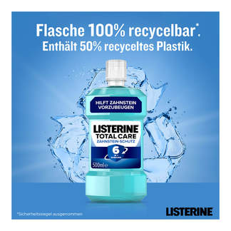 Listerine Total Care Zahnstein-Schutz recycelbar