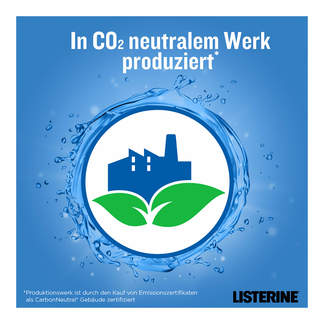 Listerine Total Care Zahnstein-Schutz CO2-neutral