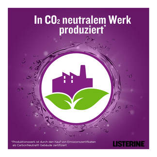 Listerine Total Care Zahn-Schutz CO2-neutral