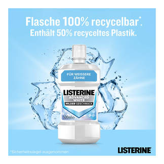 Listerine Advanced White recycelbar