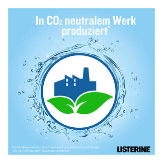 Listerine Advanced White CO2-neutral