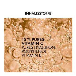 Grafik Vichy Liftactiv Vitamin C Serum Inhaltsstoffe