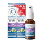 Dr. Theiss Melatonin Einschlaf-Spray Plus 2X20 ml