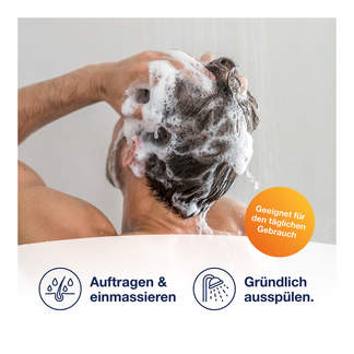 Grafik Terzolin Expert Anti-Juckreiz Shampoo Anwendung