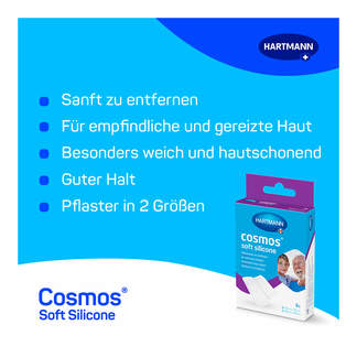 Hartmann cosmos soft silicone Pflaster Eigenschaften