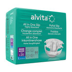 Alvita All-in-One Inkontinenzhose Maxi L Nacht 20 St