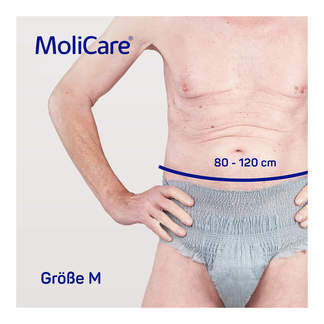 MoliCare Premium MEN Pants 5 Tropfen M Größe