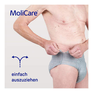 MoliCare Premium MEN Pants 5 Tropfen M einfaches Ausziehen