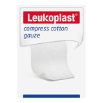 Leukoplast compress cotton gauze 10x10 cm 12 Lagen 25X2 St