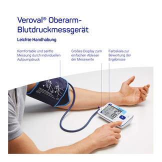 Veroval Oberarm-Blutdruckmessgerät Vorteile