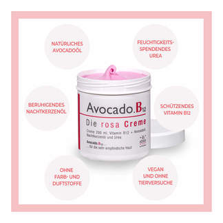 Avocado.B12 - die rosa Creme Eigenschaften