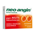 Neo-Angin Benzydamin akute Halsschmerzen Honig-Orange 20 St