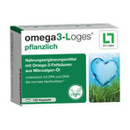 Omega 3-Loges pflanzlich Kapseln 120 St