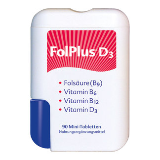 FolPlus + Vitamin D3 Tabletten
